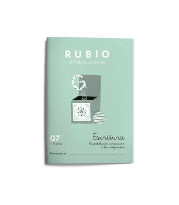 Cuaderno rubio caligrafia nº 07